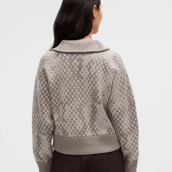 NWT! Holiday 2025 Lululemon Merino Wool Half Zip SLNSH Collection Size Small - Picture 3 of 10